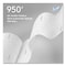 Scott Essential Hardwound Paper Towels, 1 Ply, Continuous Roll Sheets, 950 ft, White, 6 PK 02001 - alternate 11